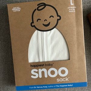 SNOO SLEEPSACK LARGE, WHITE